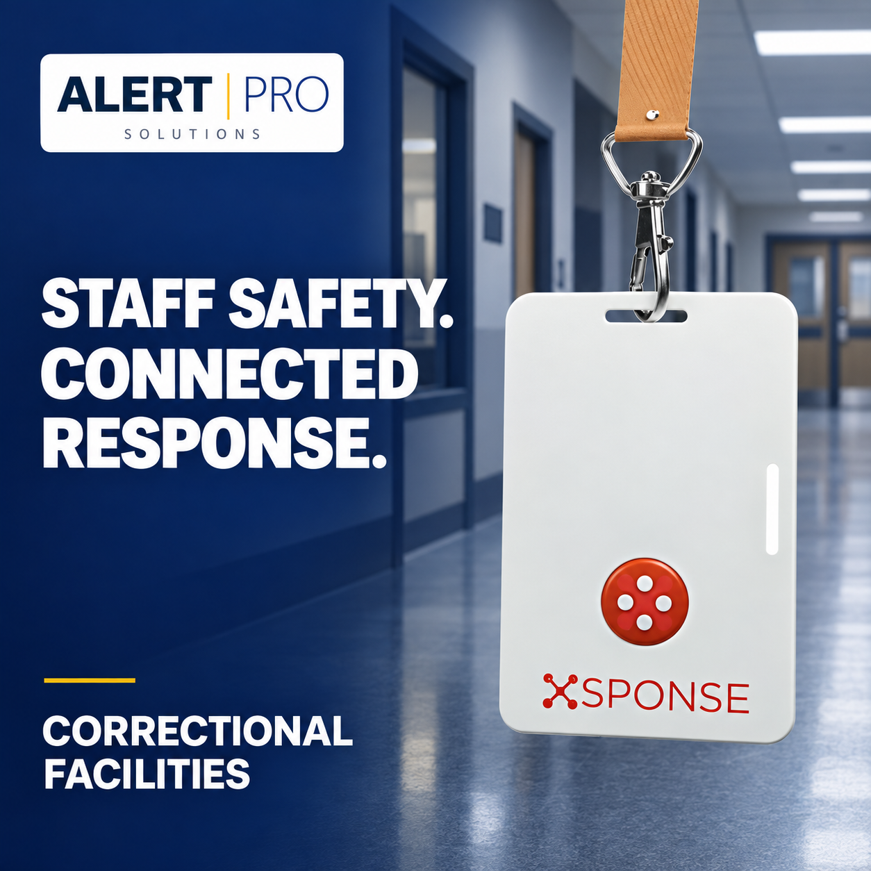 Correctional Facilities — Alert Pro Solutions product concept