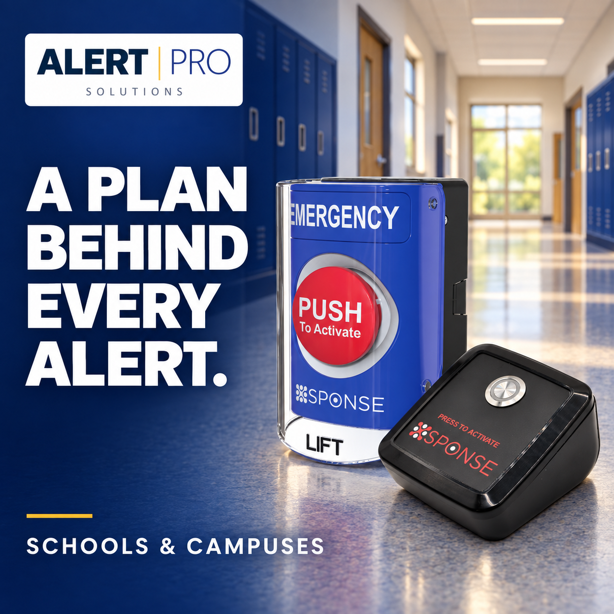 Schools & Campuses — Alert Pro Solutions product concept